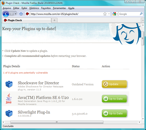 Flash plugin not working In the case of Firefox, you can access the list of plugins by going to Tools, Add-ons, and then selecting Plugins on the left side of the screen. Again, you will see a long list of plugins that.